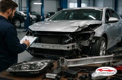 راهنمای فروش خودرو تصادفی بر اساس ارزش قطعات آن
