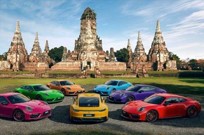 پورشه 911 GTS سی سالگی شرکت در تایلند را جشن می گیرد