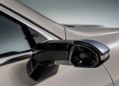 لکسوس ES اولین خودرو با آینه های کناری دیجیتال